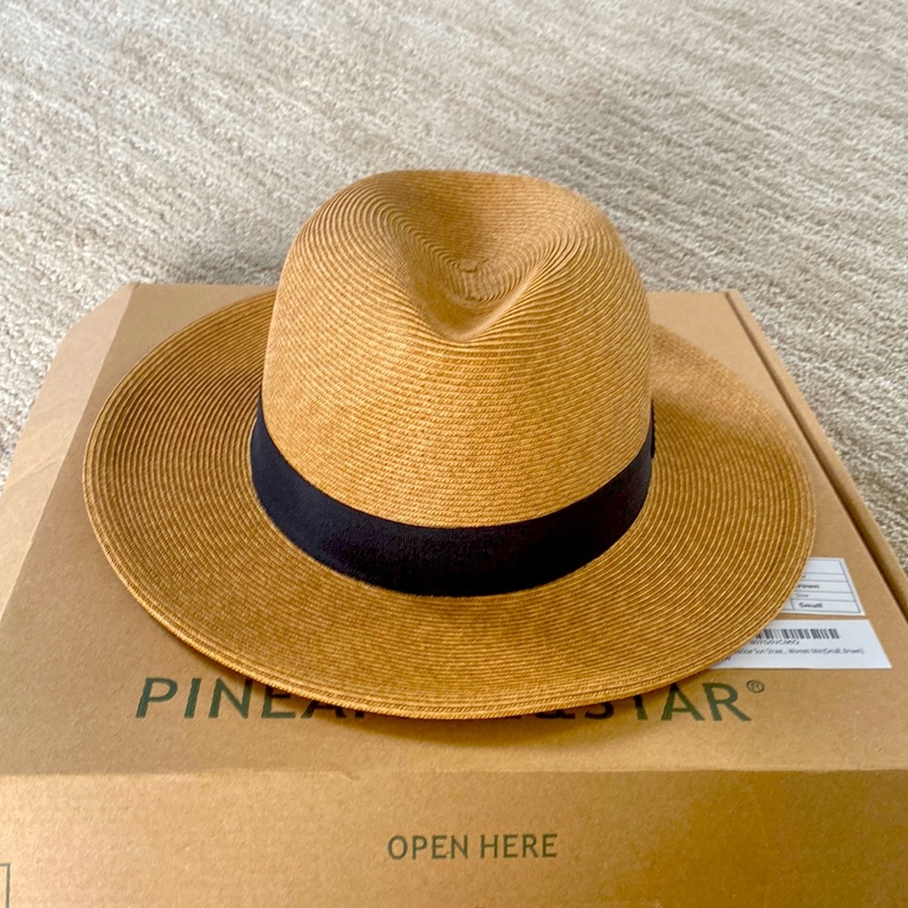 NWT fedora Hat. Pineapple & Star